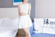 [BoBoSocks袜啵啵]NO.424 稚予-运动鞋、白棉袜、肉丝、腰丝[140P+1V／5.73GB]-妹子图