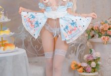 咬一口兔娘(Yiko湿润兔) –  爱丽丝蛋糕 [57P-910MB]-妹子图