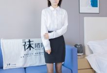 [BoBoSocks袜啵啵]NO.436 糯米-OL制服、两双平底鞋、薄黑丝、厚肉丝[150P+1V／6.51GB]-妹子图