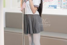 咬一口兔娘(Yiko湿润兔) – NO.203 十二月作品『地铁萌妹』[165P+1V-1.92G]-妹子图