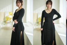 [SOOTV] Myua (뮤아) - black dress [1V-239MB]-妹子图