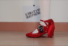 芝士好椰 NO.015  - 把麦克风夹在鞋上！听听lo鞋的声音！丘比特之心红绒！[1V／444MB]-妹子图