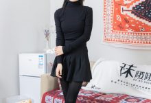 [BoBoSocks袜啵啵]NO.466 糯米-皮鞋、厚黑丝[140P+1V／7.09GB]-妹子图