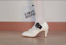 芝士好椰 NO.027  - 把麦克风别在鞋上！听听花笺高跟鞋的声音！[1V／522MB]-妹子图