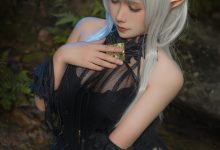 麻花酱 –  明日方舟 闪灵泳装[20P-254.9M]-妹子图