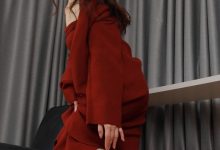 [IESS异思趣向] 2025.01.27 丝享家 1961 小婕《红色针织裙（上）》[88P-77.2M]-妹子图