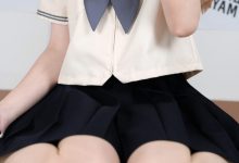 芝士好椰 NO.031  - 涞觅 薄雾与水手服[20P+1V／771MB]-妹子图