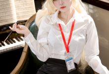 九柒喵-蔚蓝档案-笑面教授OL[53P-665MB]-妹子图