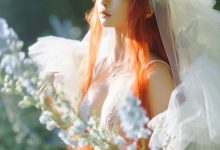 蠢沫沫  花丛婚纱 [67P 517M]-妹子图