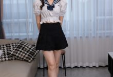 甜予摄影 NO.127 丹丹-皮鞋、白棉袜、裸足[145P+2V／10.5GB]-妹子图