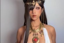 九曲Jean –  黑皮埃及娘[5V-417.6M]-妹子图