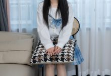 甜予摄影 NO.154 澜澜-帆布鞋、白棉袜、薄灰丝、跺脚抖腿剧情[129P+2V／10.3GB]-妹子图