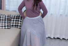 甜予摄影 NO.159 杨梅-皮鞋、蕾丝袜、薄肉丝[120P+2V／9.68GB]-妹子图