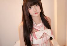 神楽坂真冬-白猫公主-性感睡衣白丝[76P+2V-403M]-妹子图