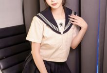 雪晴Astra –  牛奶丝透明黏滑体操服[63P+1V-1.34G]-妹子图