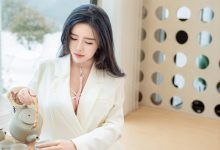 袁圆《品茶》原版写真 [86P-1.18G]-妹子图