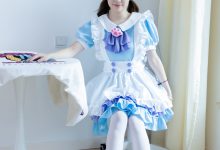 物恋传媒 NO.2359 恬恬-女仆装、平底鞋、厚白丝、老头乐挠脚剧情（盲盒1）[155P-1V-3.42G]-妹子图