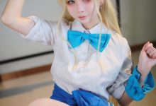 上杉绘黎落-蔚蓝档案-飞鸟马时校服[46P-851MB]-妹子图