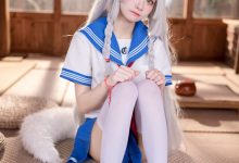 九柒喵-碧蓝航线-朝凪JK[37P-187MB]-妹子图