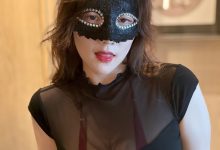 微密圈 可可西yyy – 微密圈系列 蒙面女侠红色包臀裙 [48P+3V-350MB]-妹子图