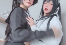 PoppaChan –  ✘Kawaiimeochan 双人Cosplay短视频[1P-25V-183.4M]-妹子图