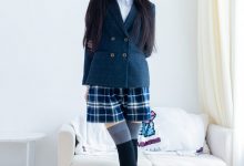 物恋传媒 No.2371 茯苓-JK制服、皮鞋、拼接过膝袜 [155P1V-3.54GB]-妹子图