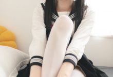 嗷呜酱-白丝水手服[48P-409MB]-妹子图