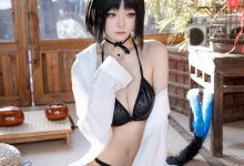 九柒喵-蔚蓝档案-桐生桔梗衬衫[10P-124MB]-妹子图