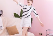 [BoBoSocks袜啵啵] NO.556 香菜-帆布鞋、白棉袜、裸足[149P-1V-5.76G]-妹子图