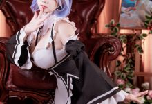 阿雪雪 –  Re从零开始的异世界生活 - 雷姆 [87P+3V-2.94G]-妹子图