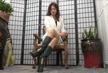 A&F No.242 美女长靴包臀裙短丝足秀 [MP4-3.34GB]-妹子图