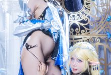 PoppaChan – 鸣潮卡提西亚芙露德莉斯双人[31P+13V-619.2M]-妹子图