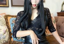 Money冷冷 –  黑蕾丝[48P-2V-1.84G]-妹子图