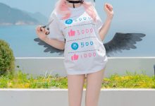 咬一口兔娘(Yiko湿润兔) –2025年08月作品『下江小春 泳装』Honey [95P+2V-2.4GB]-妹子图