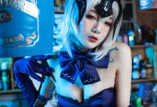 一米八的大梨子 NO.002 黑贞晚餐[9P-109.76MB]-妹子图