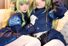 PoppaChan – Blue archive - nozomi & hikari[51P+11V-931.2M]-妹子图