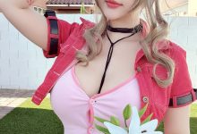 Hana Bunny –  Aerith[14P-53M]-妹子图