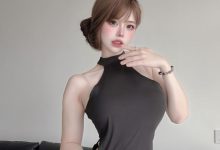 微密圈 空心柚七 情趣旗袍 [9P+1V-46.4MB]-妹子图