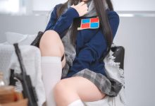 二佐Nisa –  少女前线 95式JK[13P-194.6M]-妹子图