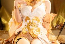 雨波HaneAme – 崩铁 阿格莱雅 [60P+7V-759MB]-妹子图