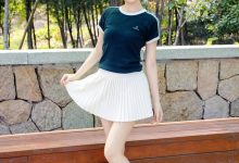 足愉心 NO.039 嘉怡（搭配：体操服、白色短裙、白色棉袜、运动鞋）[120P+2V／14.8GB]-妹子图