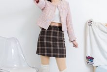 物恋传媒 No.2425 橙子-长靴、白色过膝棉袜、厚肉丝 [160P1V-4.05GB]-妹子图