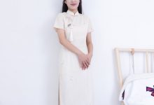 物恋传媒 NO.2448 辣辣-旗袍、高跟鞋、薄肉丝（脚尖透明款）[155P-1V-3.7G]-妹子图