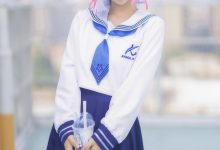 Seya-狮砸 –  原神 凌华JK [6P-57MB]-妹子图