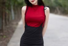 林星阑《红衣黑丝》原版写真 [85P-407MB]-妹子图