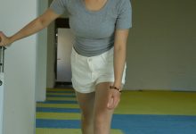 爱月下 NO.001 茜茜【舞蹈热身】作为拉拉队长，每天必修课就是加强舞蹈训练！[111P1V-3.68GB]-妹子图