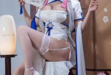 南鸽  西园寺南歌 碧蓝航线 光辉旗袍 [24P 139M]-妹子图