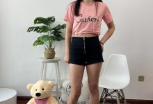 三禾摄影 No.037 休闲短裤 棉袜 帆布鞋 [171P2V-0.99GB]-妹子图