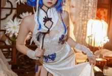 二佐Nisa – 碧蓝航线 圣路易斯旗袍 [29P-254.7M]-妹子图