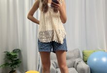 三禾摄影 No.045 休闲短裤 船袜 短丝 大头鞋 [190P4V-1.83GB]-妹子图